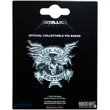 Metallica – Seek & Destroy (Odznak)