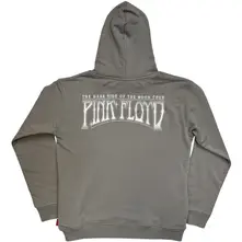 Unisex Unplugged Pullover Hoodie: Carnegie Hall Poster (Grey) (Back Print) thumbnail