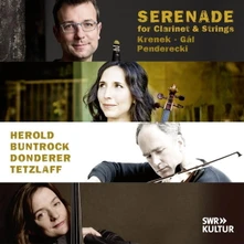 CD SERENADE FOR CLARINET & STRINGS