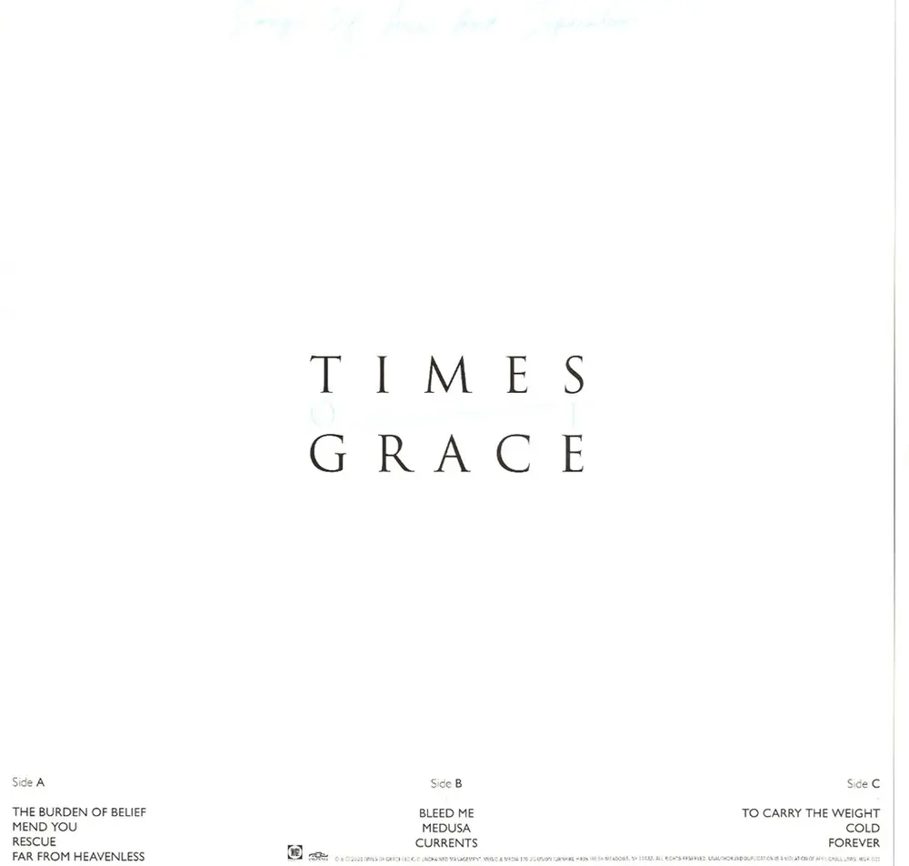 SONGS OF LOSS AND SEPARATION