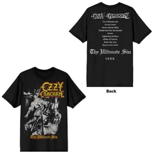 Tričko Unisex T-Shirt: Ultimate Sin Tribute (Black) (Back Print)