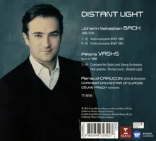 BACH: VIOLIN CONCERTOS BWV 1041 & 1042; VASKS: DISTANT LIGHTS (VIOLIN CONCERTO) - DIGIPACK thumbnail