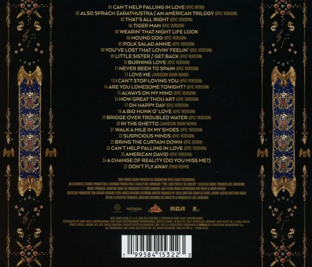 EPiC: Elvis Presley in Concert (Original Motion Picture Soundtrack)
