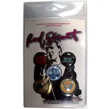 Rod Stewart – Logos (Button Badge Pack) (Odznak)