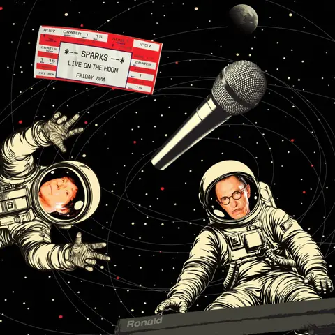 SPARKS LIVE ON THE MOON