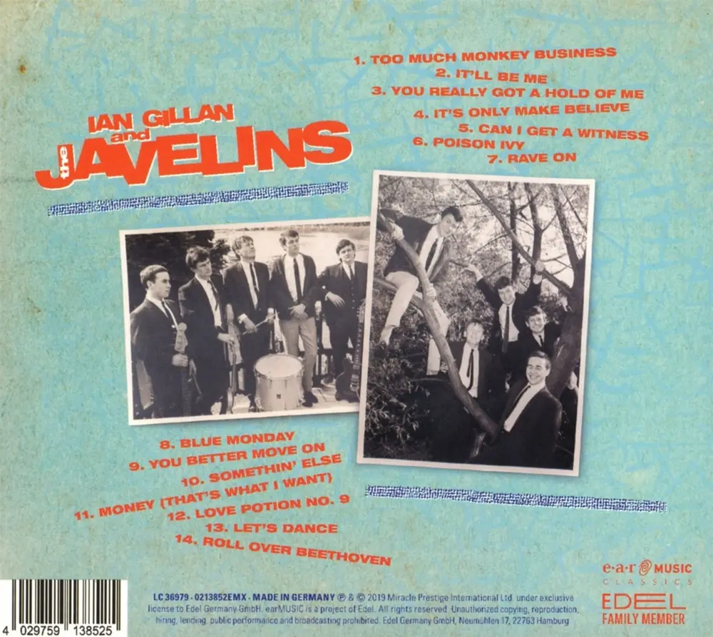 RAVING WITH IAN GILLAN & THE JAVELINS