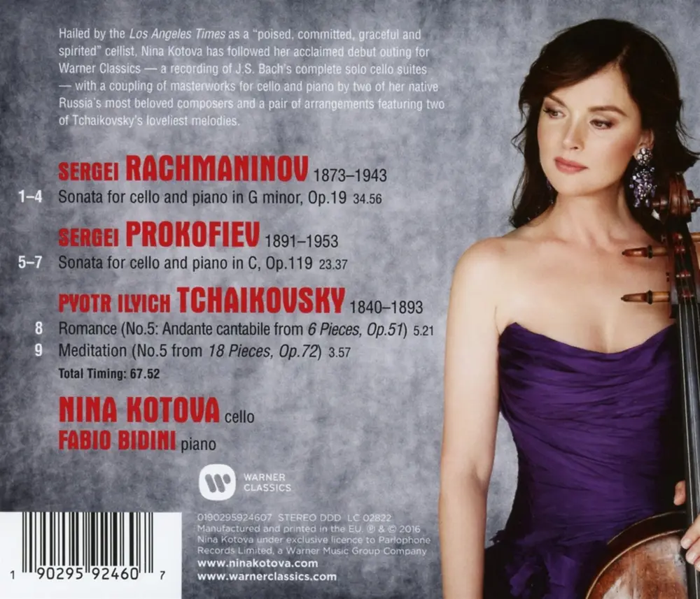 RACHMANINOV, PROKOFIEV: CELLO SONATAS