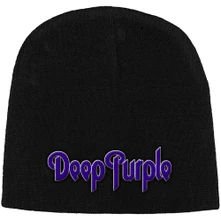 Deep Purple, Čapica Logo, Unisex, Čierna