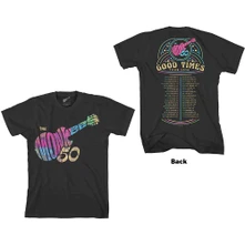 The Monkees, Tričko Guitar Discography, Unisex, Čierna