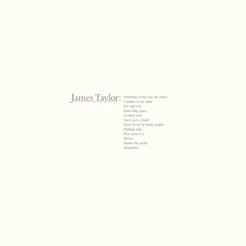 JAMES TAYLOR'S GREATEST HITS (2019 REMASTER)