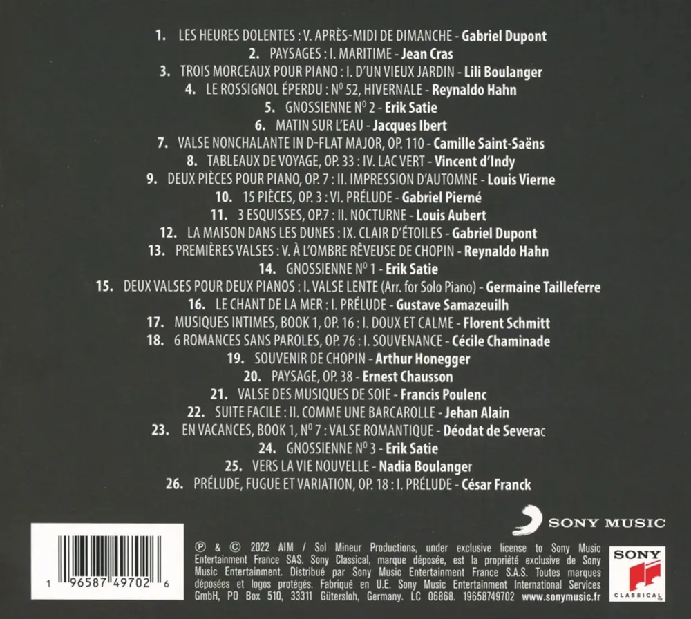 Éric Le Sage – Jardins Suspendus (CD)