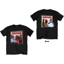 Black Sabbath, Tričko Sabotage, Unisex, Čierna