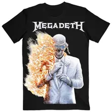 Unisex T-Shirt: White Album Vic Flame (Black) (Back Print) thumbnail