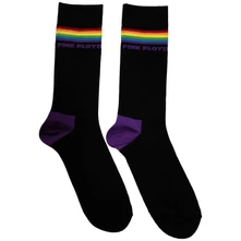 Pink Floyd, Ponožky Prism Stripes, Unisex, Čierna
