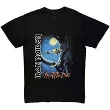 Iron Maiden, Tričko Fear of the Dark Tree Sprite, Unisex, Čierna