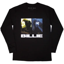 Billie Eilish, Tričko s dlhým rukávom Underwater, Unisex, Čierna
