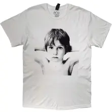 Unisex T-Shirt: Boy (White) (Back Print) thumbnail