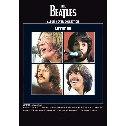 The Beatles – Let It Be Album (Pohľadnica)