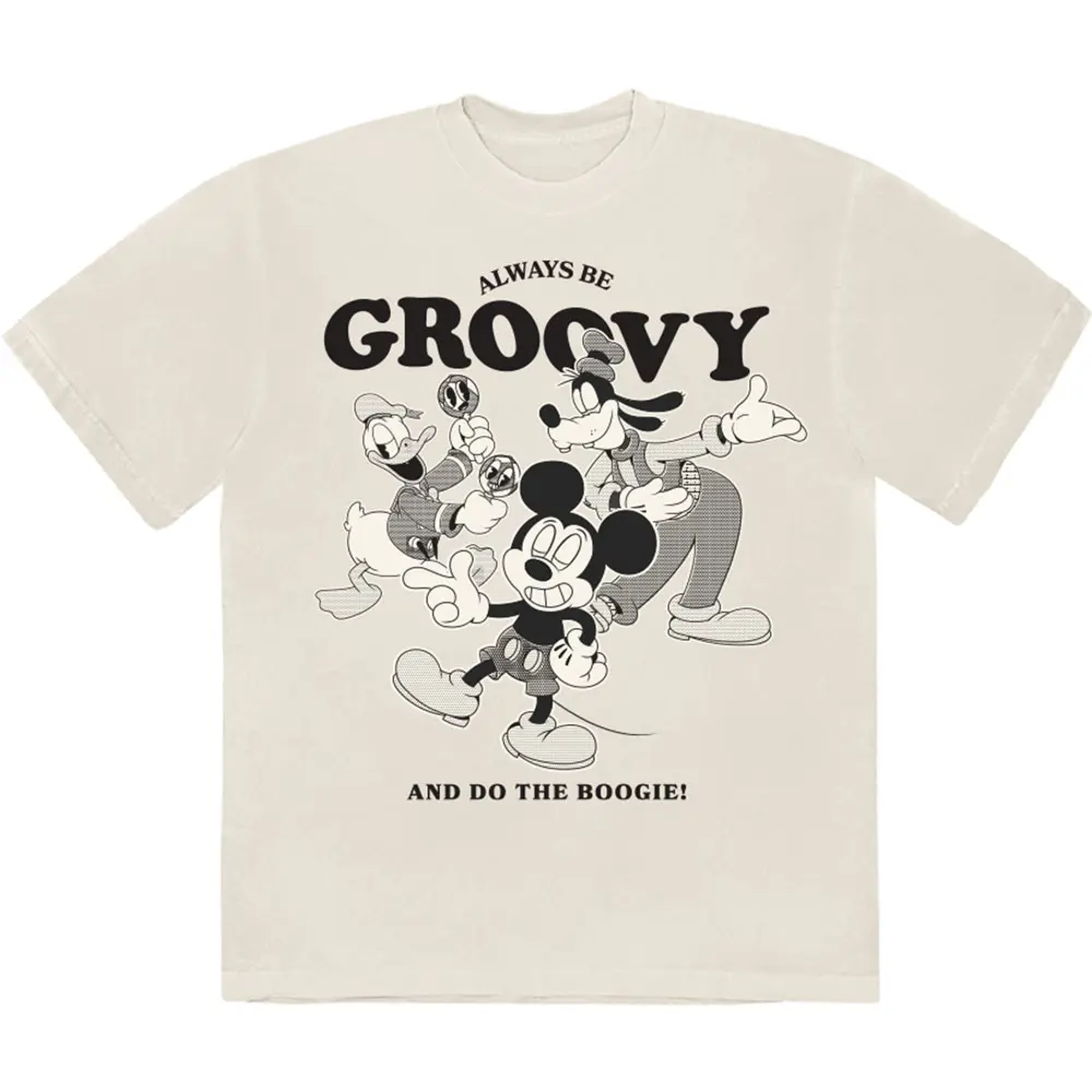 Mickey Mouse – MM Always Be Groovy (Natural) (Tricou)