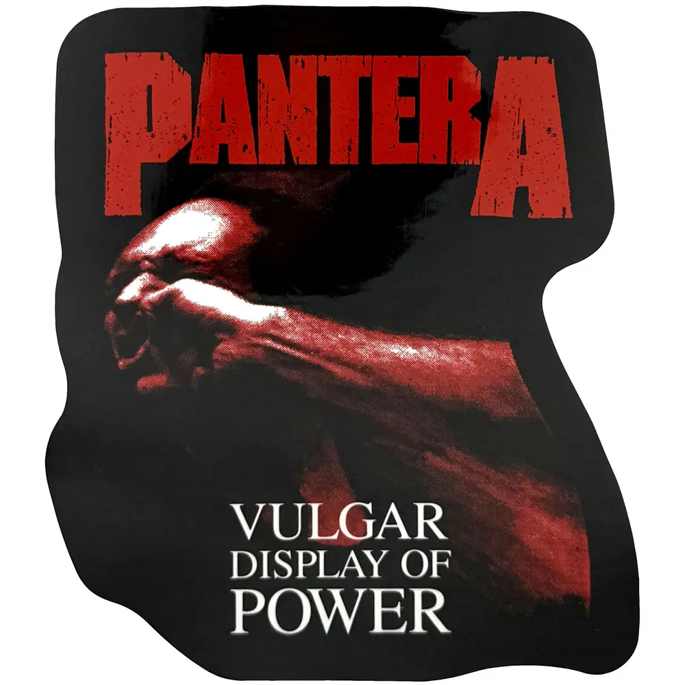 Sticker: Red Vulgar