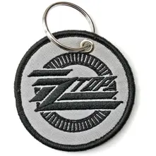 ZZ Top – Circle Logo (Patch Keychain) (Kľúčenka)