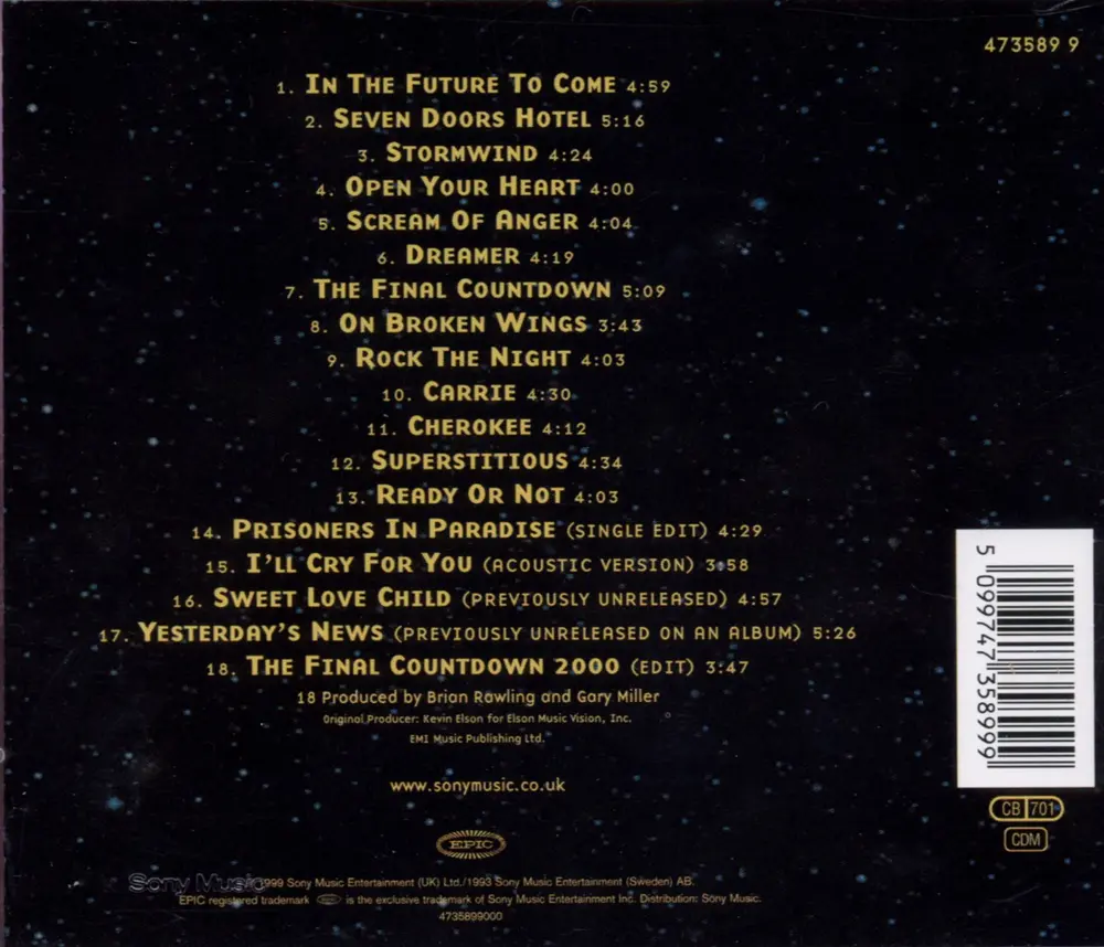 Best of: 1982-2000