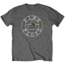 Pink Floyd, Tričko Circle Logo, Dieťa, Šedá