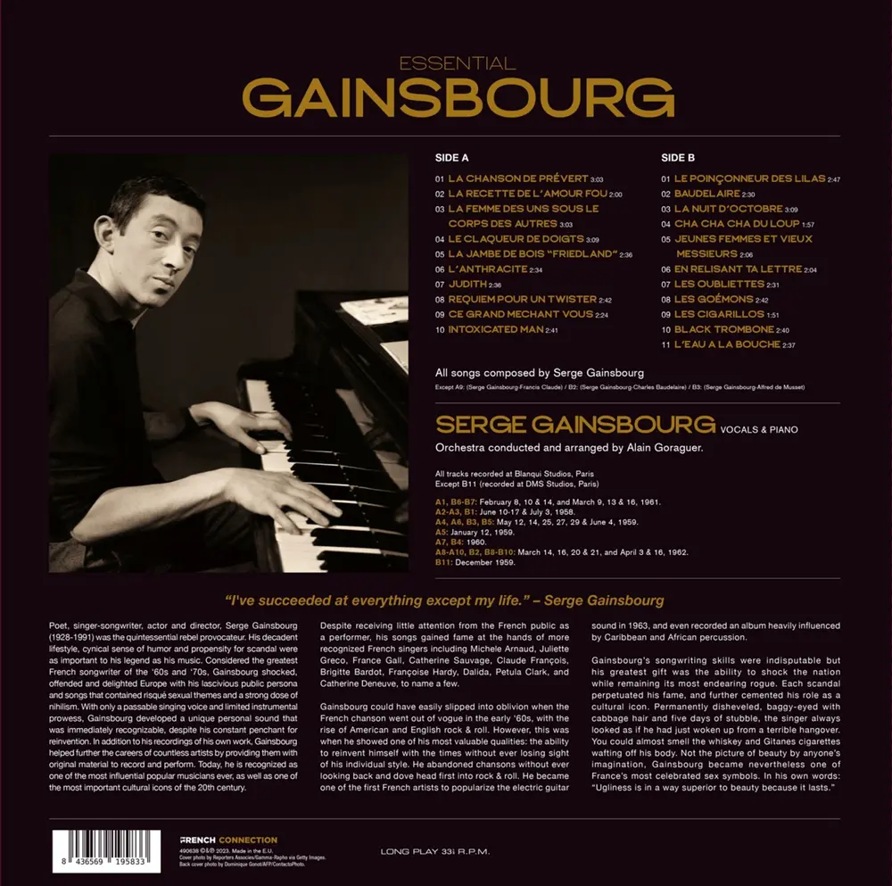 Serge Gainsbourg – ESSENTIAL GAINSBOURG (Vinyl)