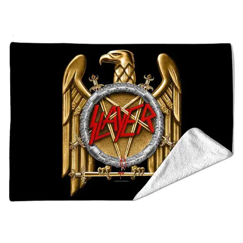 Sherpa Fleece Blanket: Golden Eagle (Multicolour) (Single)