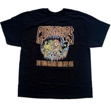 Guns N’ Roses, Tričko Illusion Monsters, Unisex, Čierna