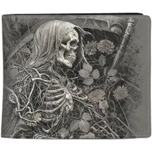 Wallet: Acid Reaper (Black) (Back Print) thumbnail