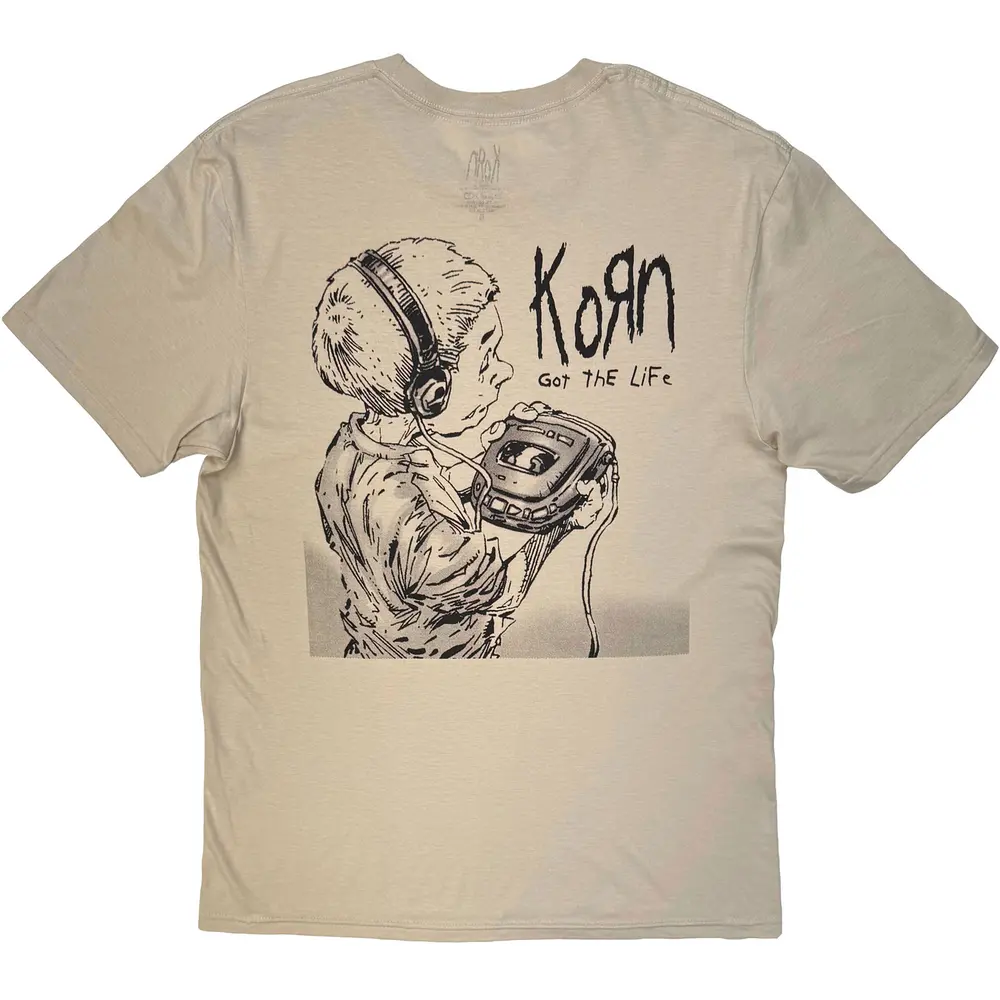 Korn – Got The Life (Natural) (Tričko)