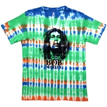 Bob Marley, Tričko Black & White Logo, Unisex, Biela