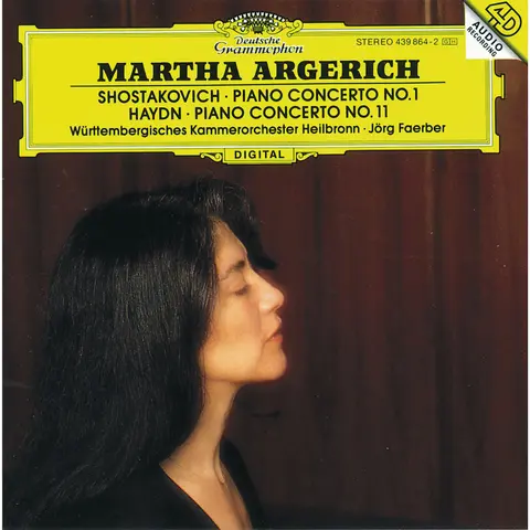 Martha Argerich – CD ARGERICH MARTHA - KONCERT PRO KLAVIR 1/AJ.
