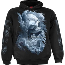 Spiral Stairs, Mikina Grave Skies, Unisex, Čierna