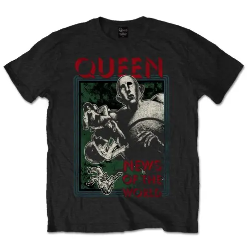 Queen – News of the World (Čierna) (Tričko)