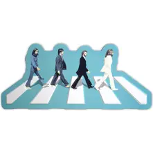 Fridge Magnet: Abbey Road Crossing Embossed thumbnail