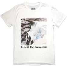 Echo & the Bunnymen, Tričko Porcupine, Unisex, Biela