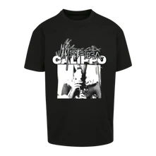Alan Murin, Tričko Calippo heavy oversized tee, Unisex, Čierna