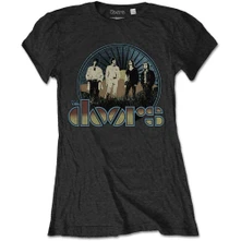 The Doors, Tričko Vintage Field, Žena, Čierna