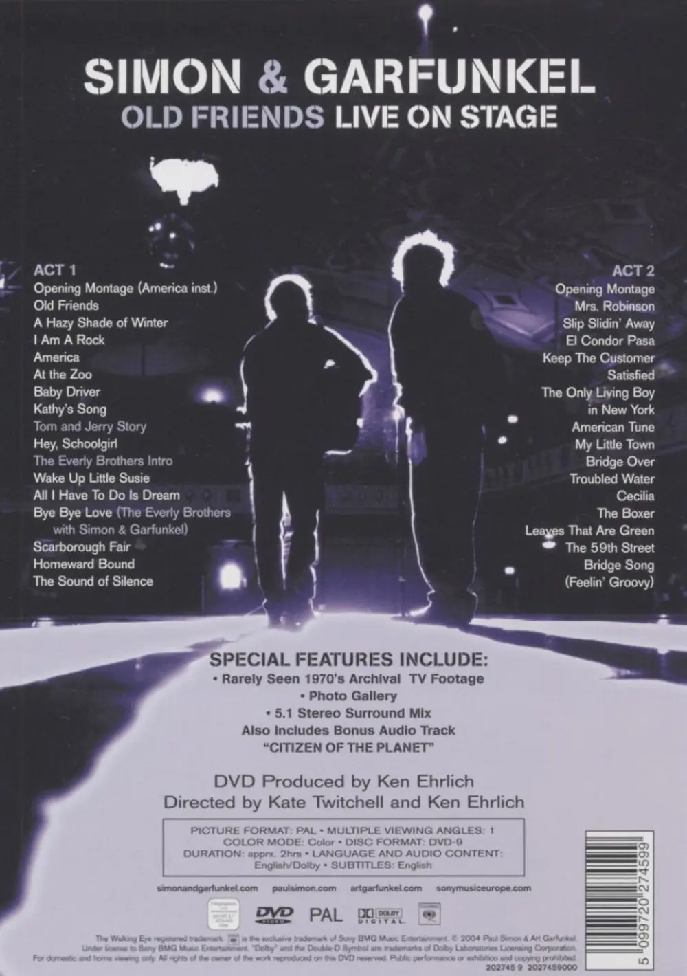 Old Friends - Live On Stage
