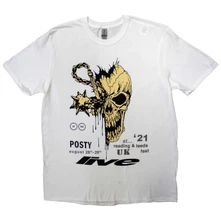 Post Malone, Tričko Leeds & Reading, Unisex, Biela