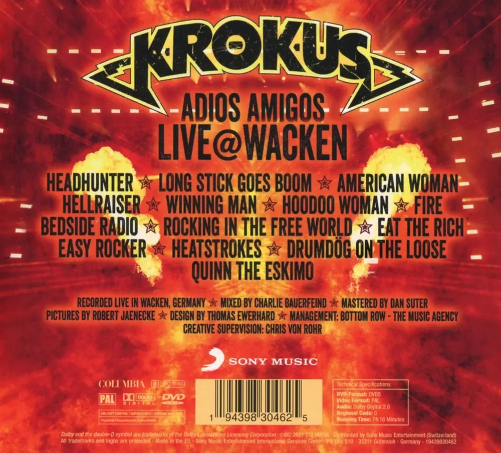 Adios Amigos Live @ Wacken