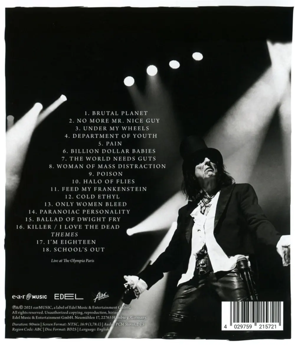 Alice Cooper – A PARANORMAL EVENING A... (Blu-ray)