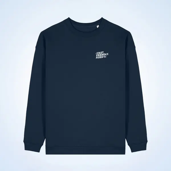 2026 – Crewneck AT&T Fast Friendly Fixed Women’s Oversized Crewneck, Woman, Navy