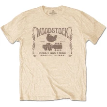 Woodstock, Tričko Since 1969, Unisex, Žltá