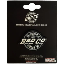 Bad Company, Odznak Est. 1973 Circle Logo