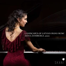 Diana Zandberga, CD LANDSCAPES OF LATVIAN PIANO MUSIC