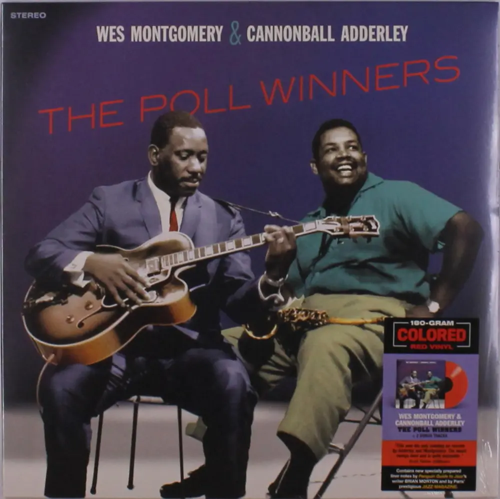 Wes Montgomery & Cannonball Adderley - The Poll Winners (Red Vinyl) (Vinyl)