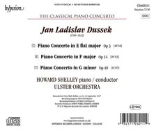 DUSSEK: PIANO CONCERTOS OP. 3, 14 & 49 (HYPERION C thumbnail